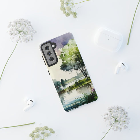 Summer Day by the Lake - Impact Resistant Phone Case